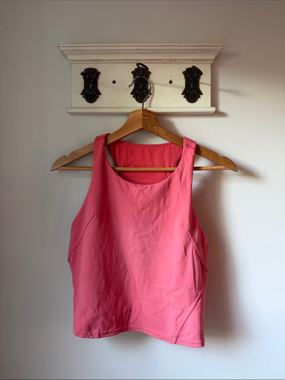 lululemon athletica Coral-Pink Scoop Tank Top